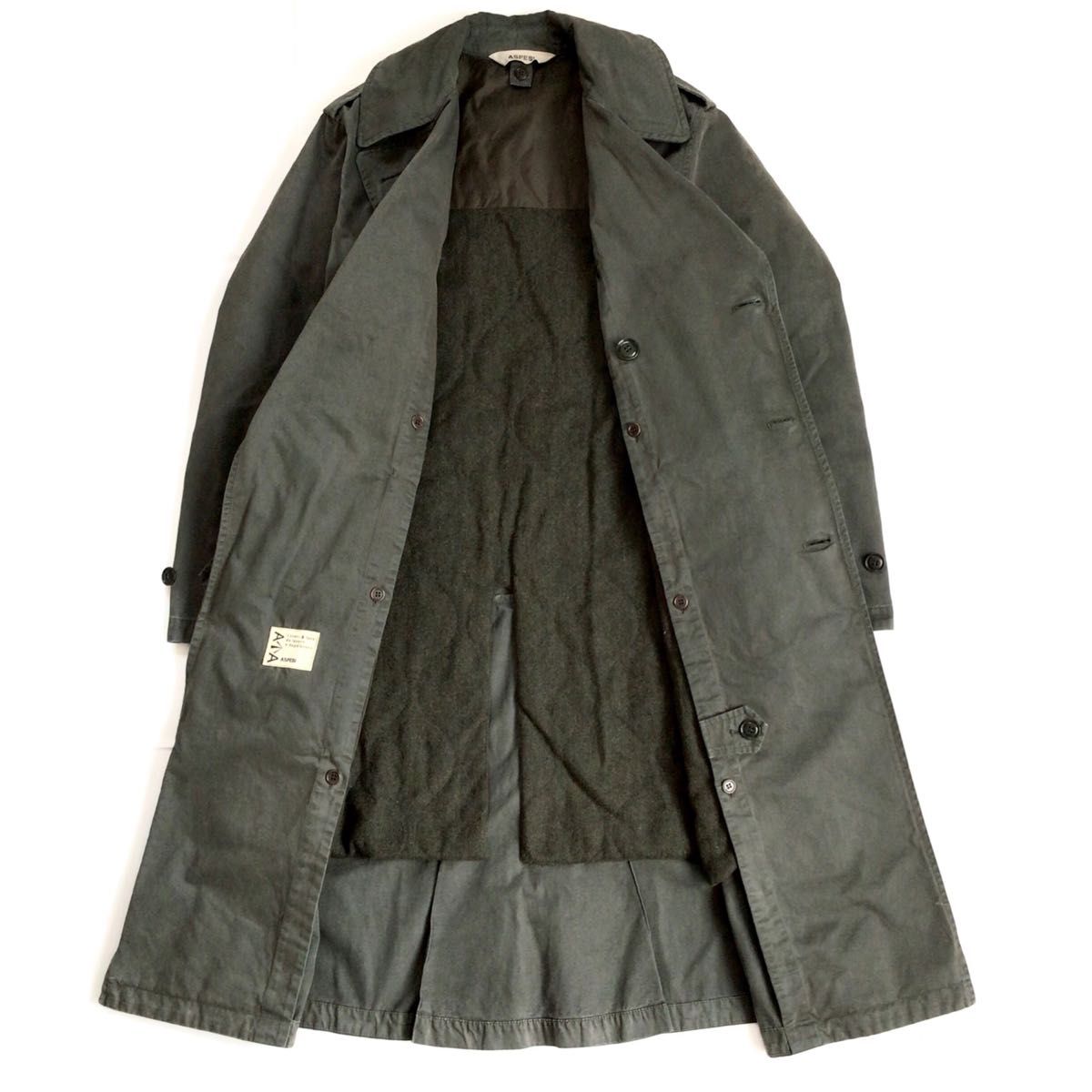 ASPESI × BEAMS F/別注M1950A ガーメントダイ トレンチコート ASPESI × BEAMS F/別注M1950A ガーメントダイ トレンチコート