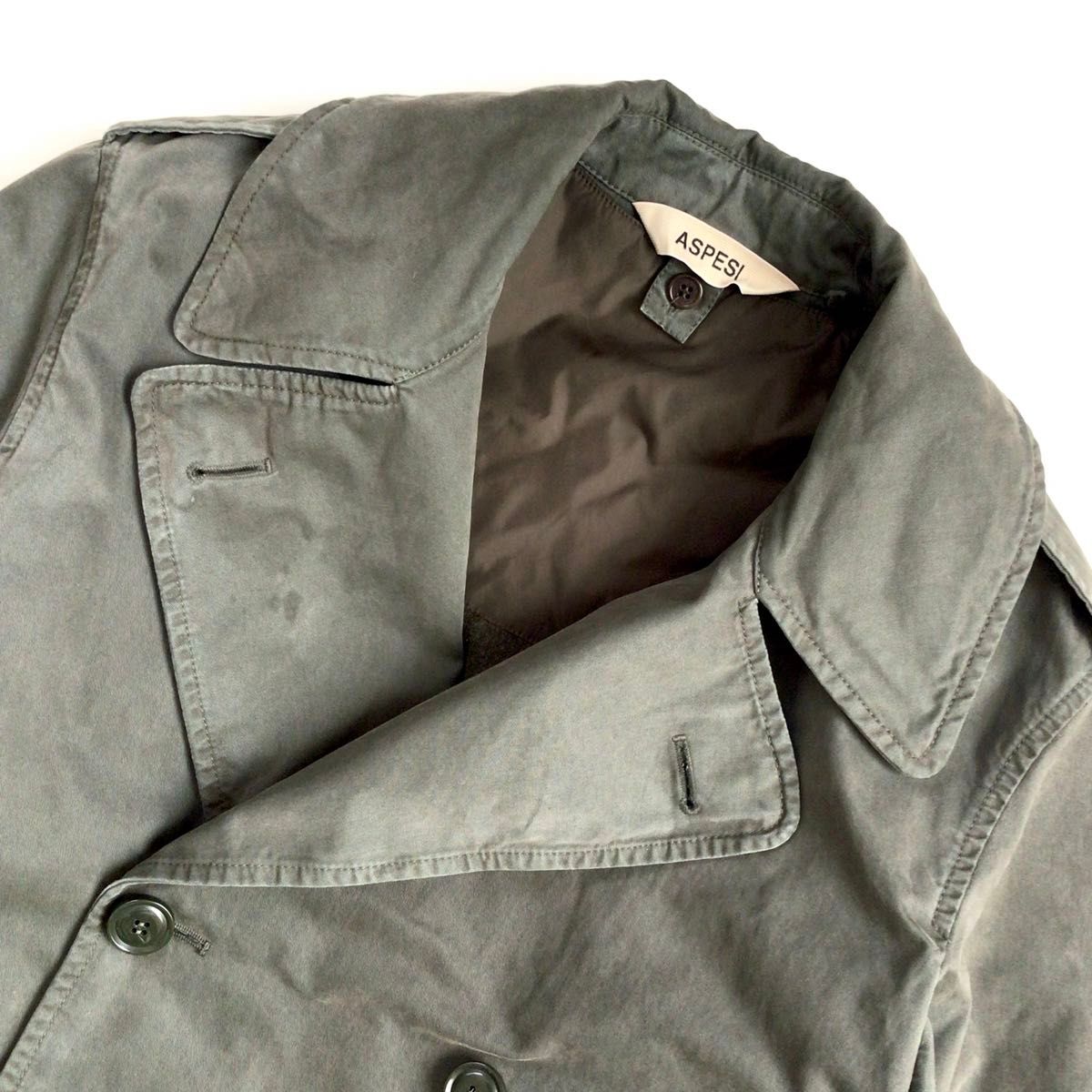 ASPESI × BEAMS F/別注M1950A ガーメントダイ トレンチコート ASPESI × BEAMS F/別注M1950A ガーメントダイ トレンチコート