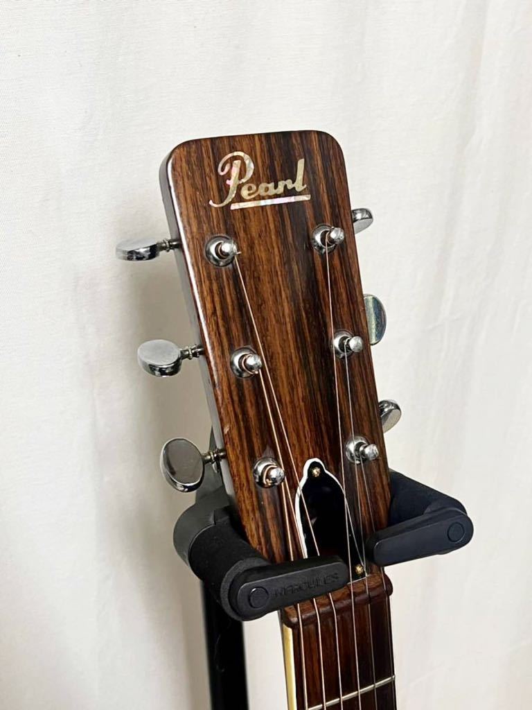 あの林楽器製造 オールローズパーツ仕様 希少1970年代 Pearl パール PF-770 ジャパンビンテージ アコースティックギター _画像1