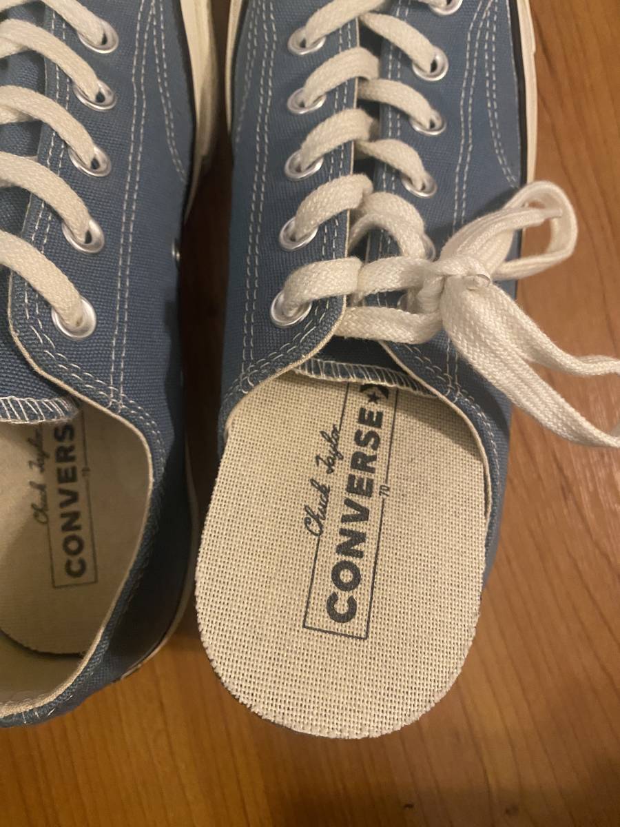 ●海外限定 コンバースCT70 S71/2 26cm ブルー ローカット 検converse 三つ星 チャックテイラー オールスター ジャックパーセルワンスター_画像5