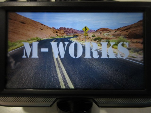 M-WORKS 4.5インチ 360度 ドライブレコーダー リアカメラ付き microSD 32GB 動作確認済み 小難有り_画像2