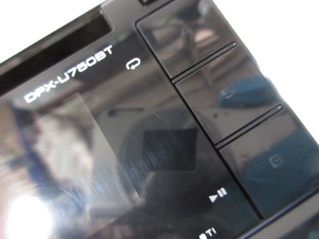 ケンウッド 2DIN CDプレーヤー DPX-U750BT CD USB ブルートゥース AUX 動作確認済み 中古_画像5