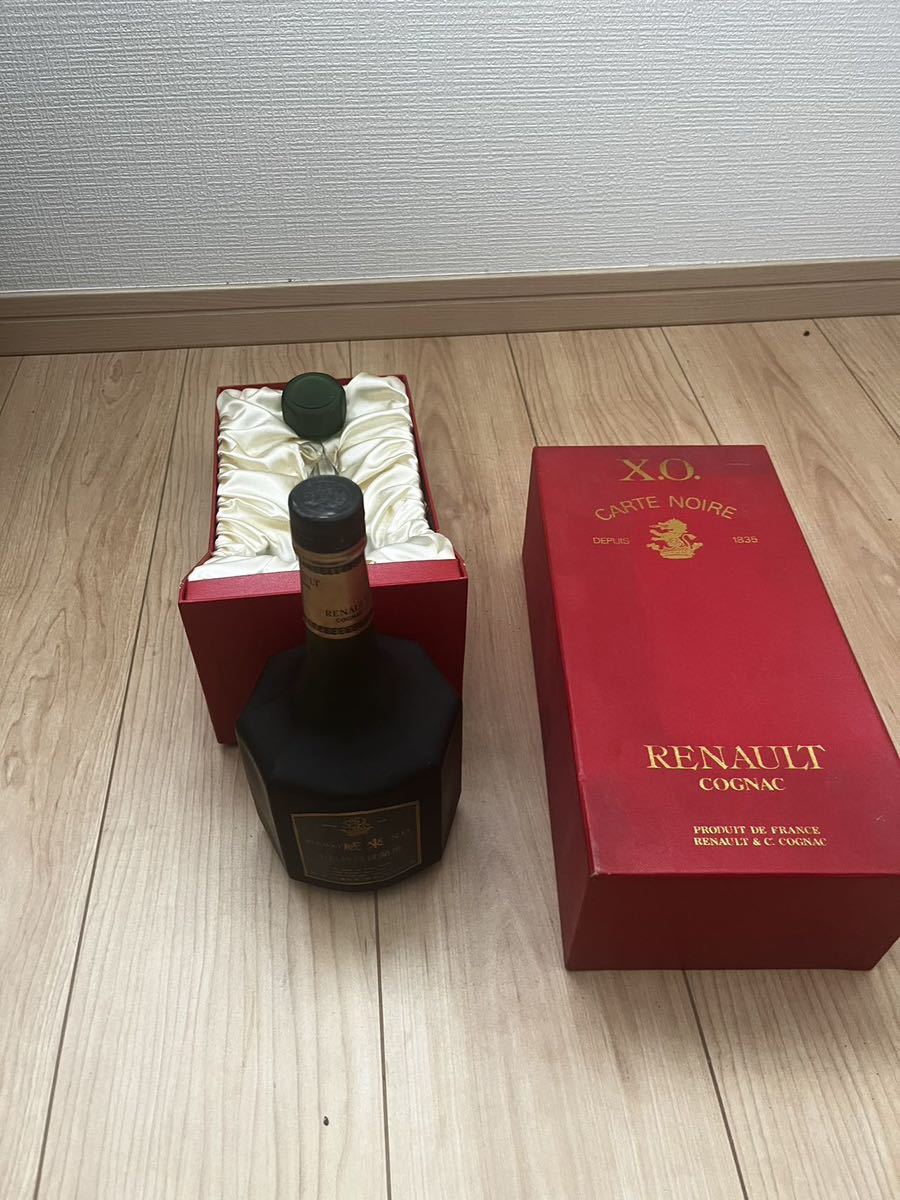 RENAULT CARTE NOIRE COGNAC XO 古酒/未開栓_画像1