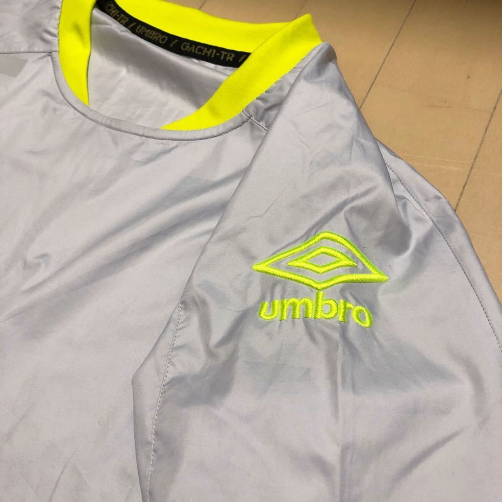 umbro /GACHI-TR アンブロ メンズL 長袖 ピステ プルオーバー ビッグロゴ トレーニング スポーツウェア_画像6