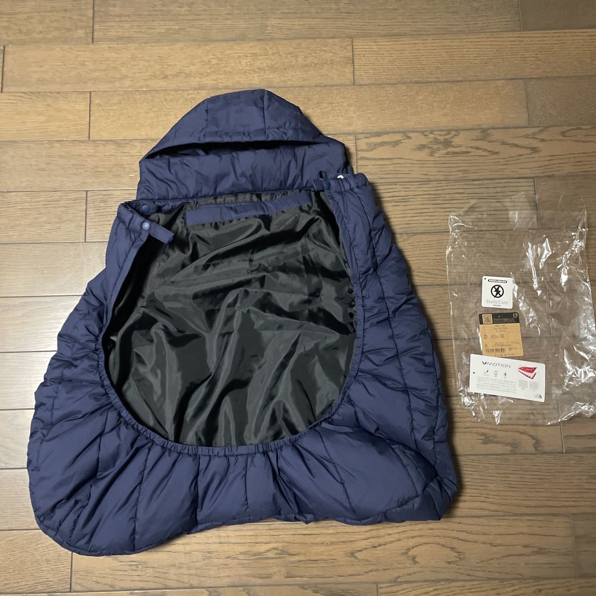 送料無料 正規品 タグ有り NNB71901 ベビーシェルブランケット ネイビー ノースフェイス THE NORTH FACE_画像2