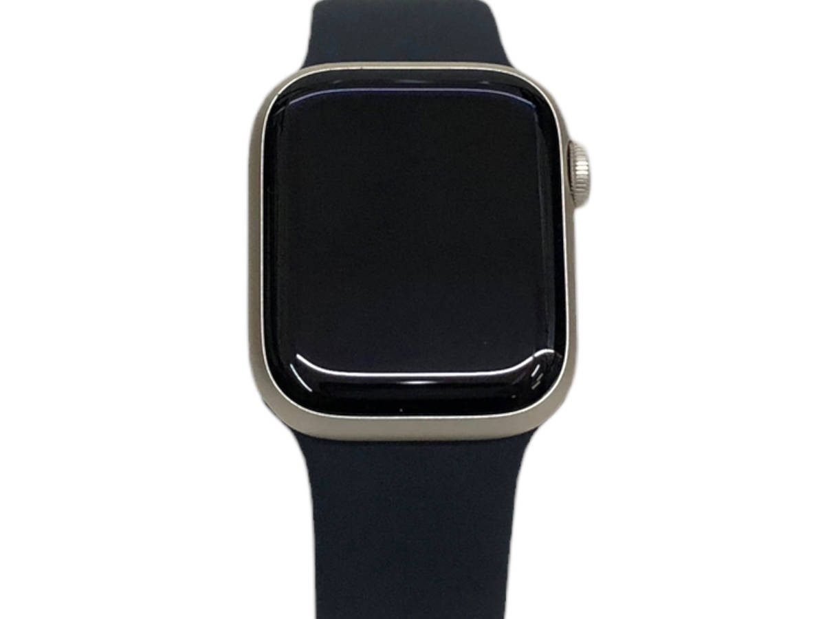 Apple ( Apple ) Apple Watch Series 7 41mm Starlight Aluminum GPS Midnight Sport Band Apple часы MKNE3J/A бытовая техника /078