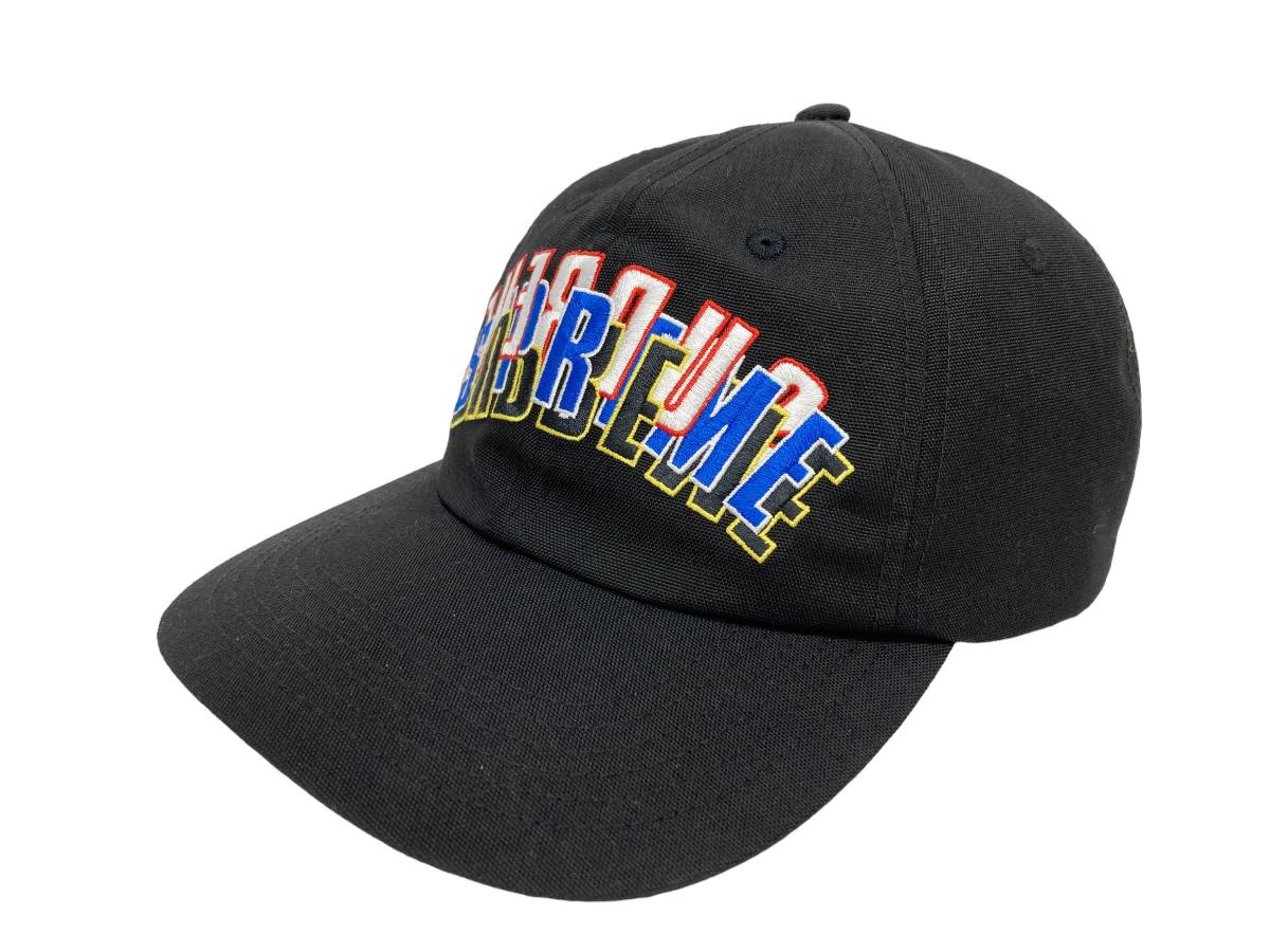 Supreme (シュプリーム) 21SS Stacked Cordura 6-Panel Cap スタックド コーデュラ 6パネル キャップ ブラック メンズ/028_画像2