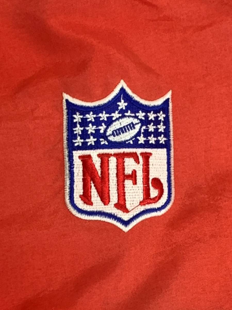 STARTER (スターター) NFL San Francisco 49ers サンフランシスコ フォーティーナイナーズ 中綿ジャケット XL 赤 90s 古着 メンズ/004_画像10