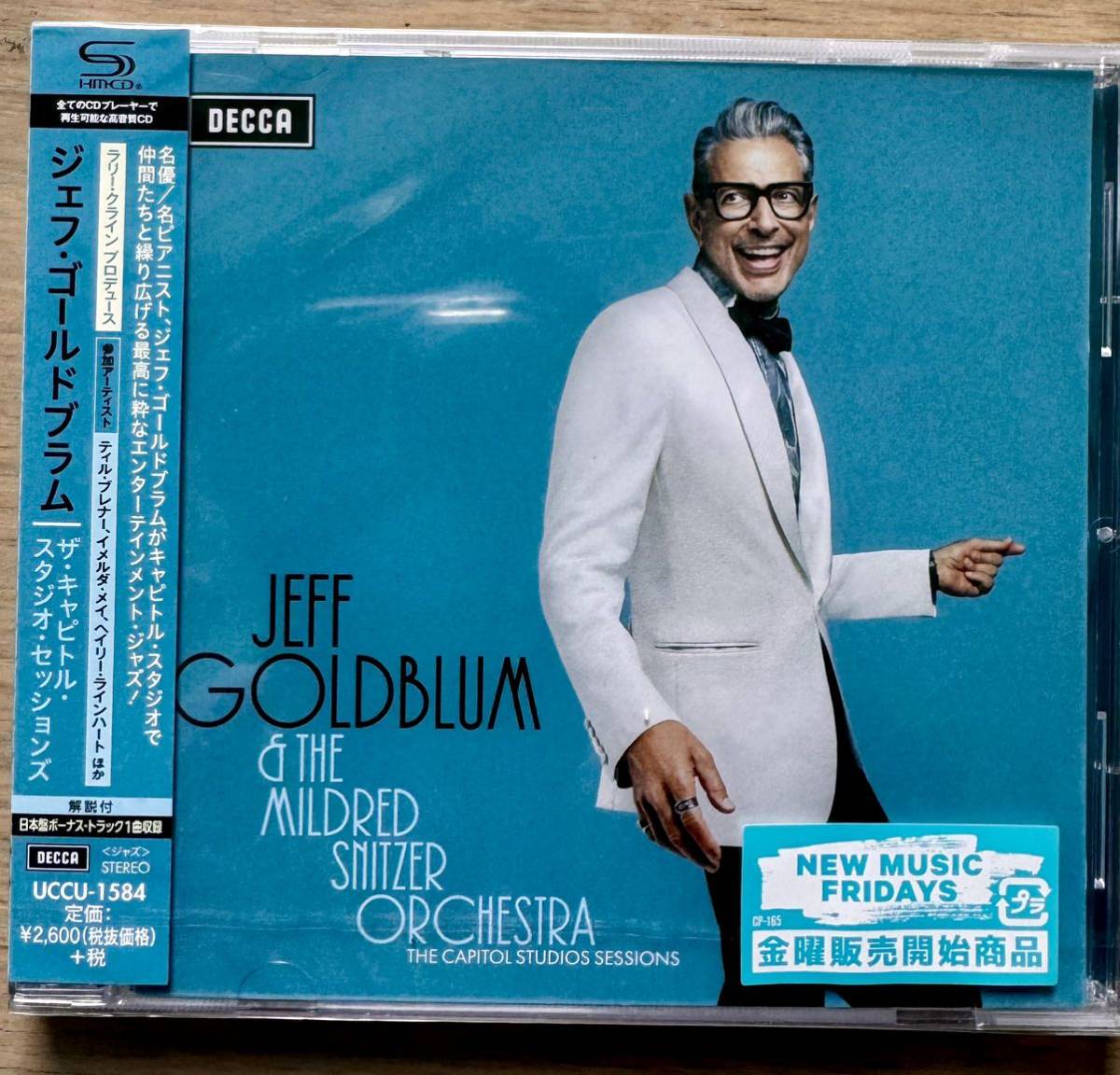 [ジェフ・ゴールドブラム / Jeff Goldblum] ザ・キャピトル・スタジオ・セッションズ 見本品 2018年_画像1