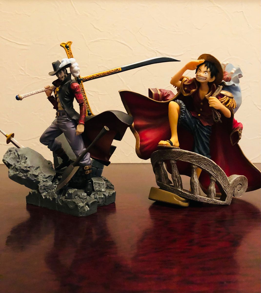 【未開封】ワンピース造形王頂上決戦 ルフィ 2体セット ワンピースフィギュア造形王頂上決戦 ミホーク ルフィまとめて2