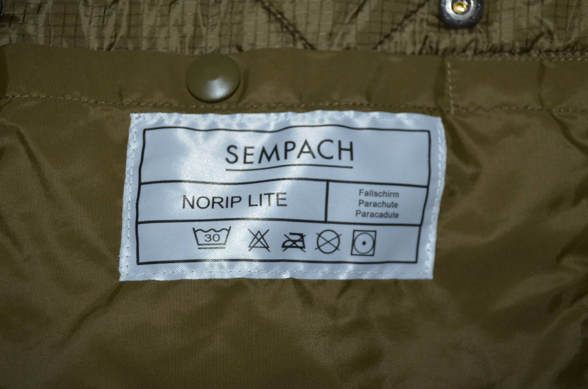 ●即決！SENPACH ゼンパッハ NORIP LITE ノーカラーキルティングジャケット M シップス扱い 良品_画像7