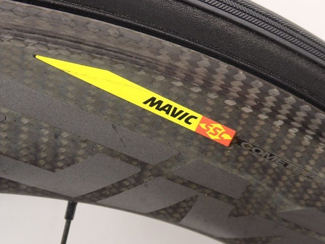 MAVIC マビック 前後ホイールセット COMETE PRO CARBON SL チューブレス ULTEGRA CS-R8000 11s スプロケット付き □ 6C71E-5_画像4