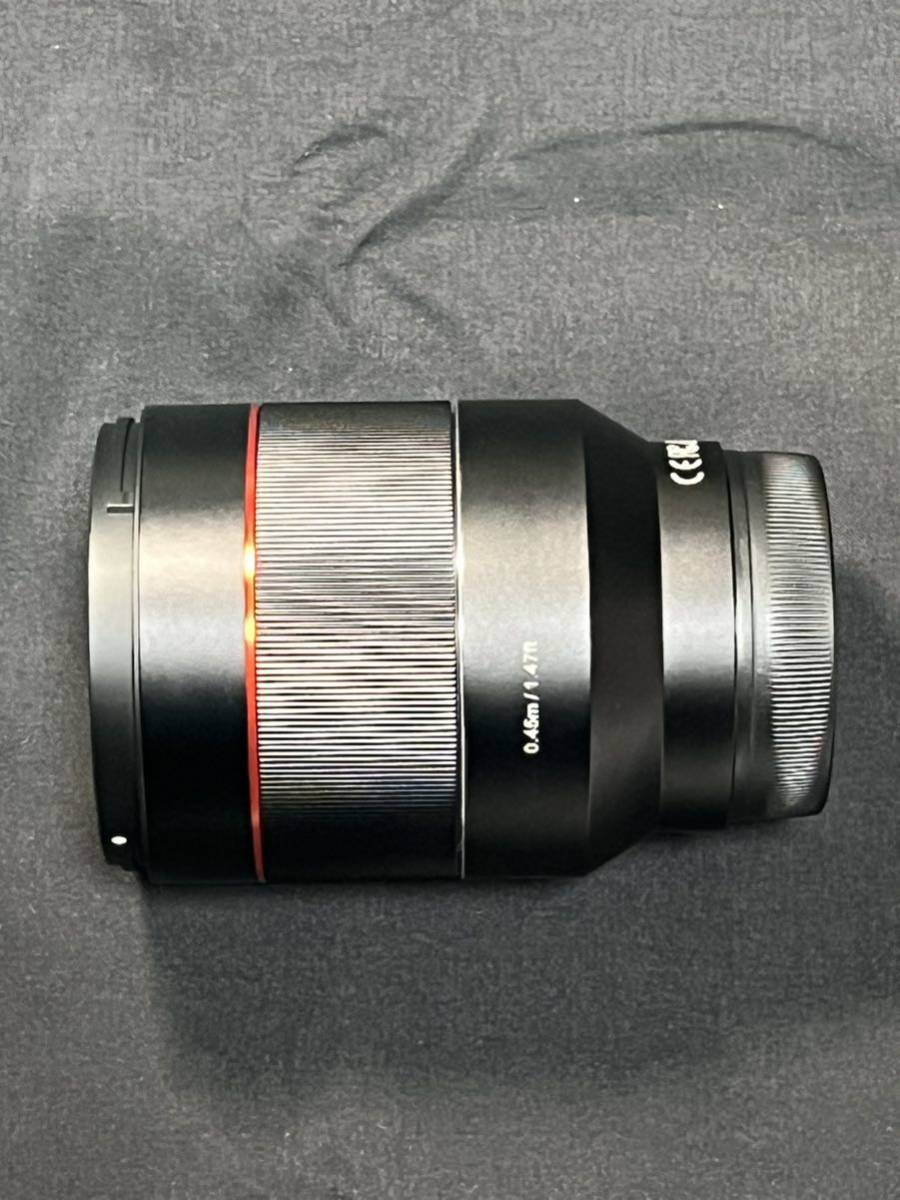 SAMYANG 単焦点標準レンズ AF 50mm F1.4 FE ソニー αE用 フルサイズ対応 ブラック_画像3