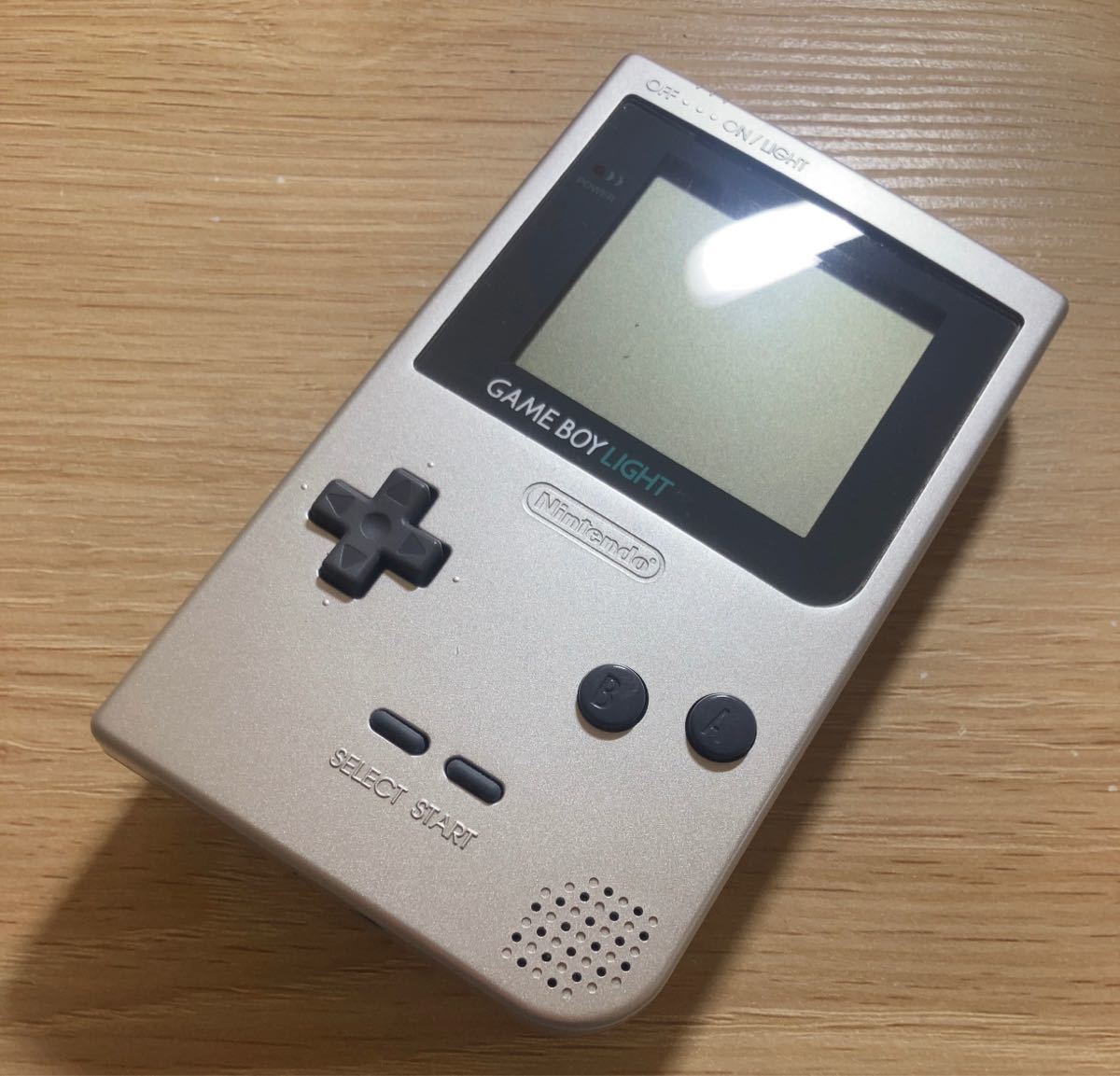 ゲームボーイライト LIGHT GB 美品 シルバー 動作確認済み 1000円スタート Nintendo 任天堂 GAMEBOY _画像2