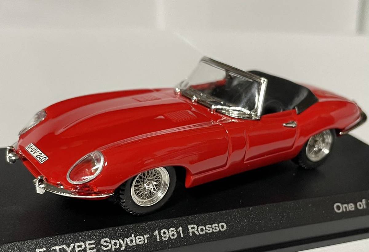 1/43 ◆ Jaguar E-TYPE Spyder 1961. ( 赤 ) ジャガーEタイプ　スパイダー_画像2