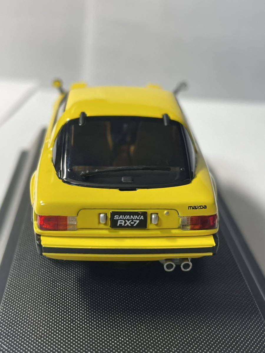 1/43 EBBRO ◆ MAZDA SAVANNA RX-7 1978 (Yellow). // マツダ　サバンナRX-7_画像5