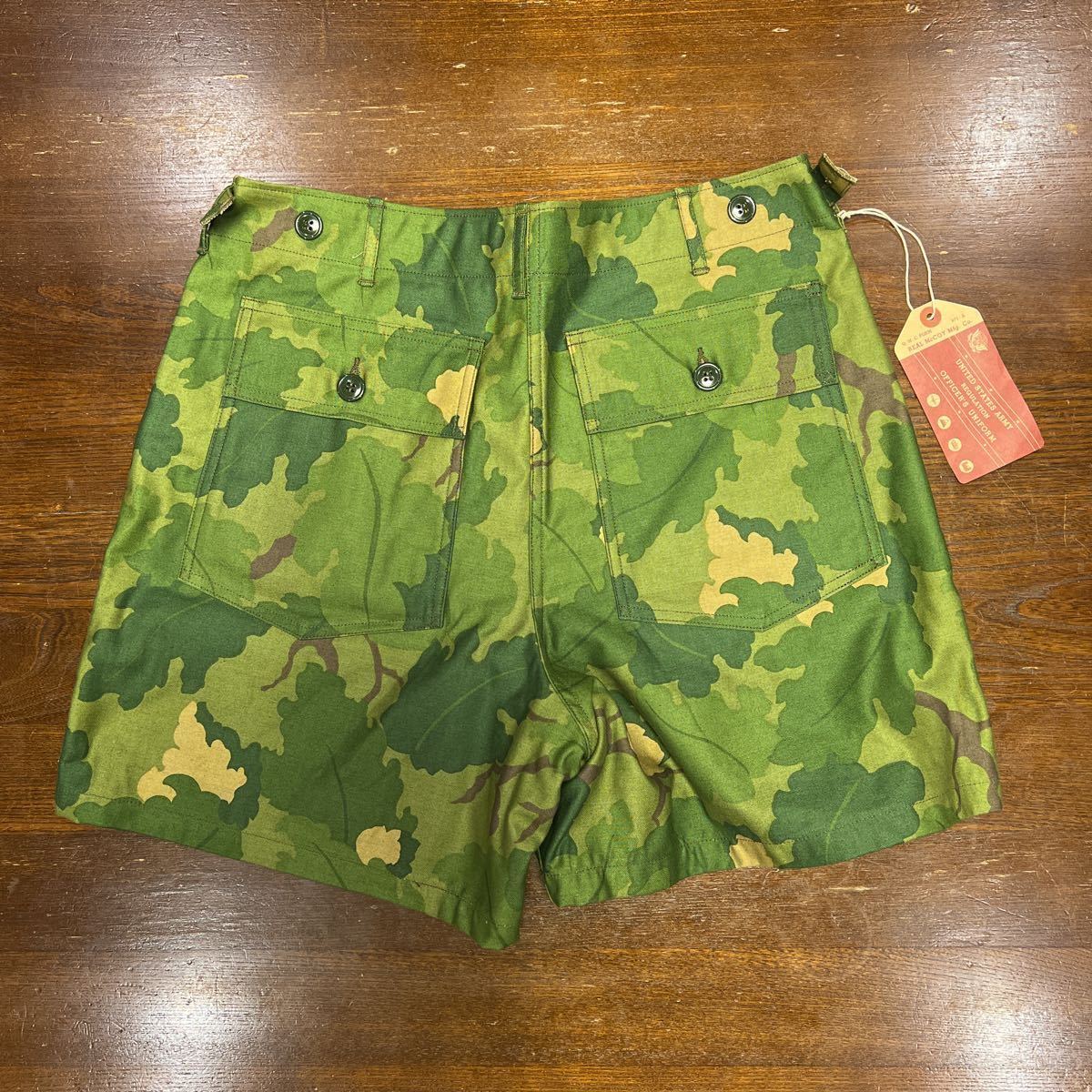 THE REAL MCCOYS リアルマッコイズ サイズL 迷彩パンツ ミッチェルパターン ショートパンツ MITCHELL PATTERN CIVILIAN SHORTS MP23002の画像2