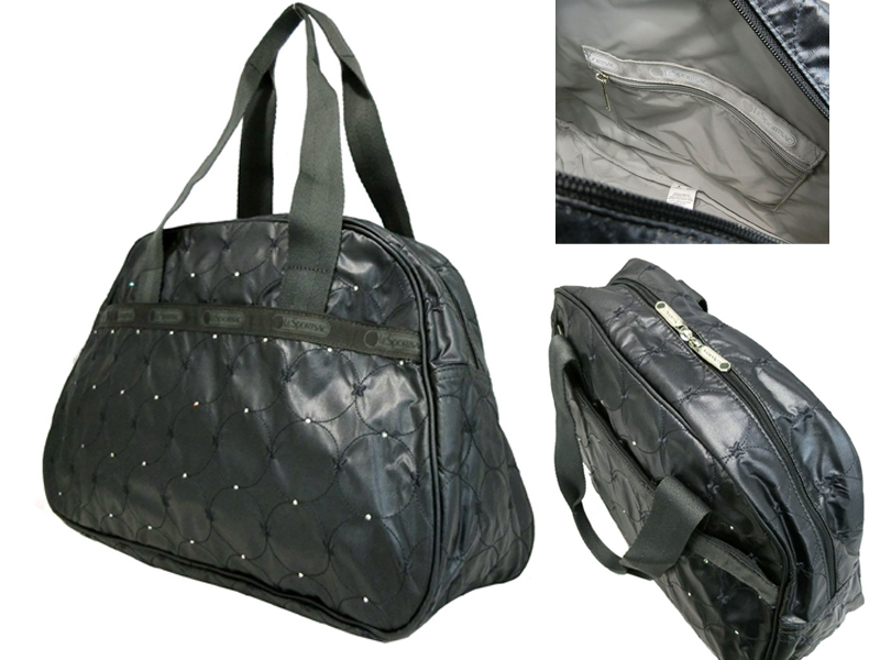 ♪新品♪LeSportsac 8192 SW SIDNEY OVER NIGHTER スワロフスキー P402 ANTIQUITY STERLING♪_画像2