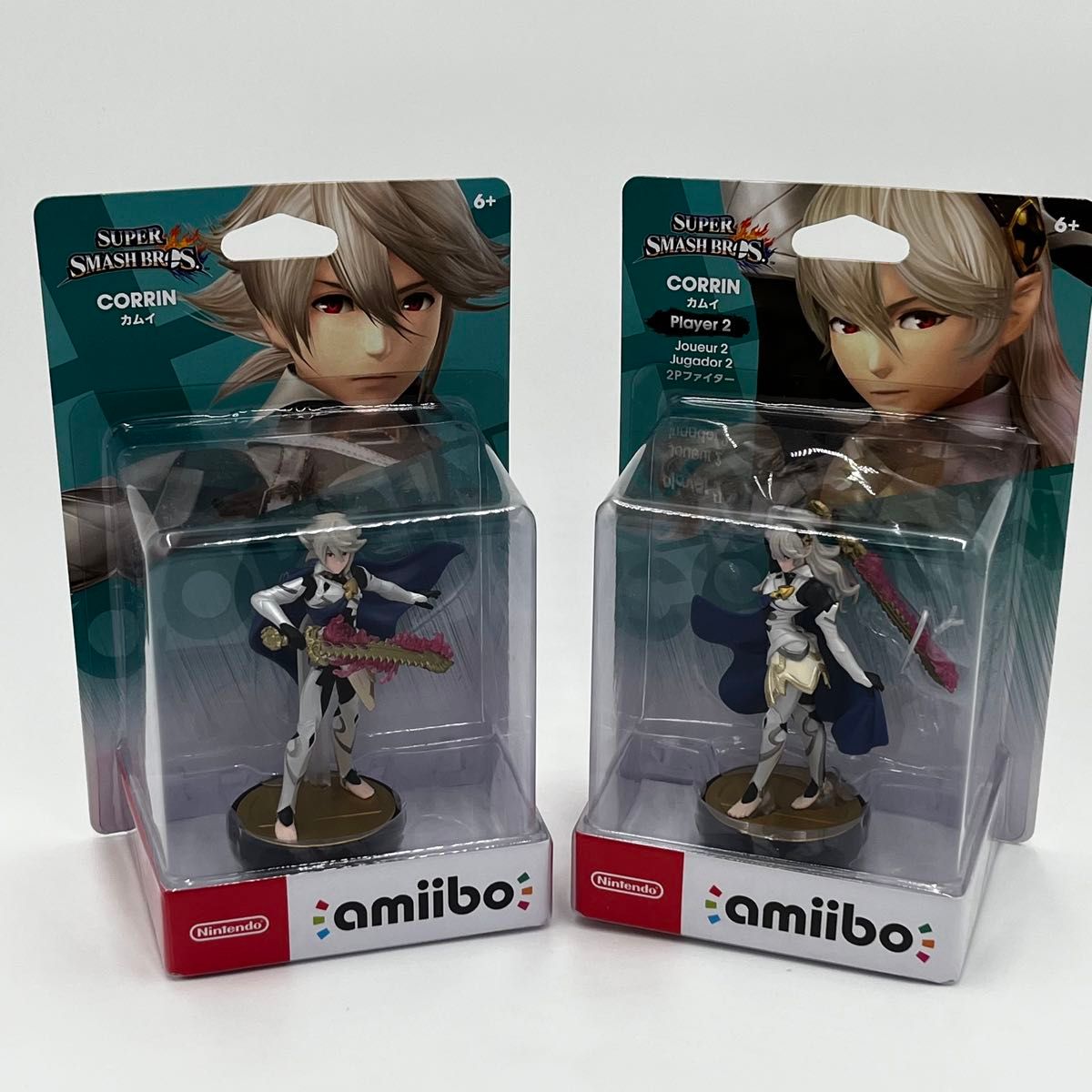 ☆新品☆未開封☆送料無料 amiibo カムイ（大乱闘スマッシュブラザーズシリーズ）2種セット