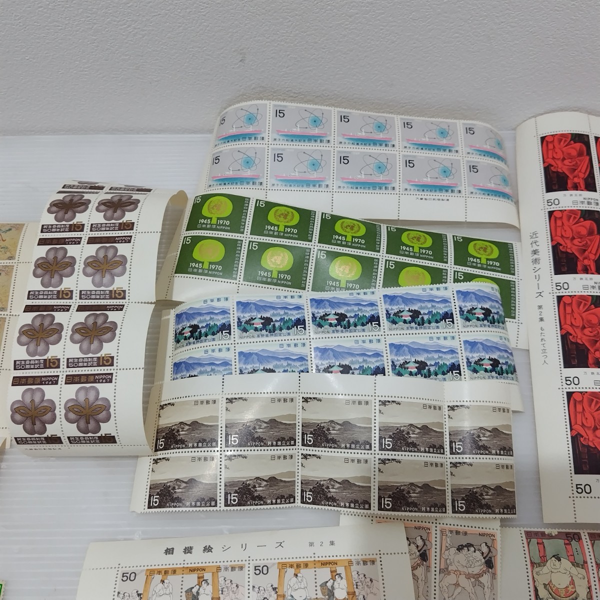 D(0126i7) ☆未使用☆ 郵便切手 シート 記念切手 まとめ売り 切手 額面計¥8,330-_画像3