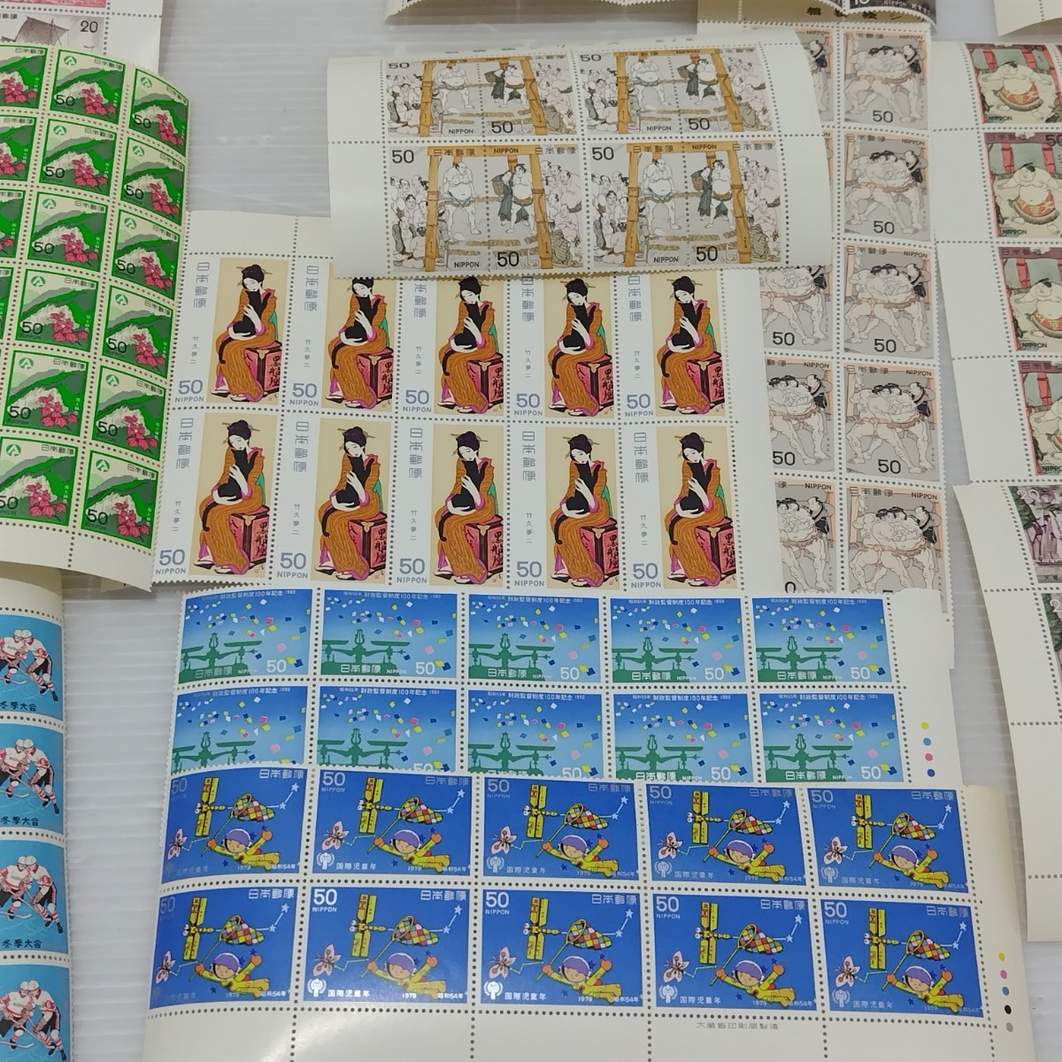 D(0126i7) ☆未使用☆ 郵便切手 シート 記念切手 まとめ売り 切手 額面計¥8,330-_画像6
