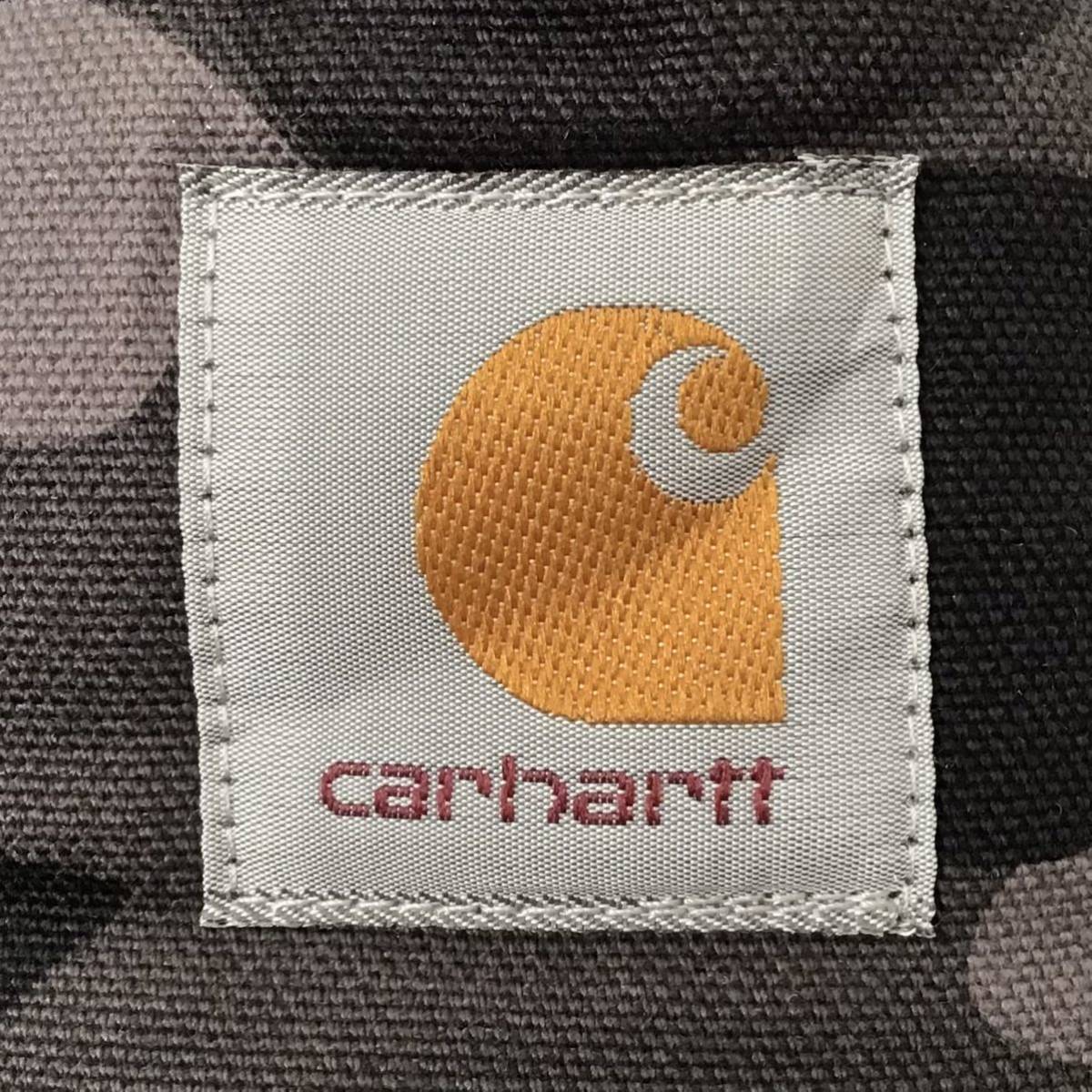 ★激レア★ Carhartt × BAPE スナップバック キャップ カーハート a bathing ape エイプ ベイプ trucker hat cap black camo NIGO i98_画像7