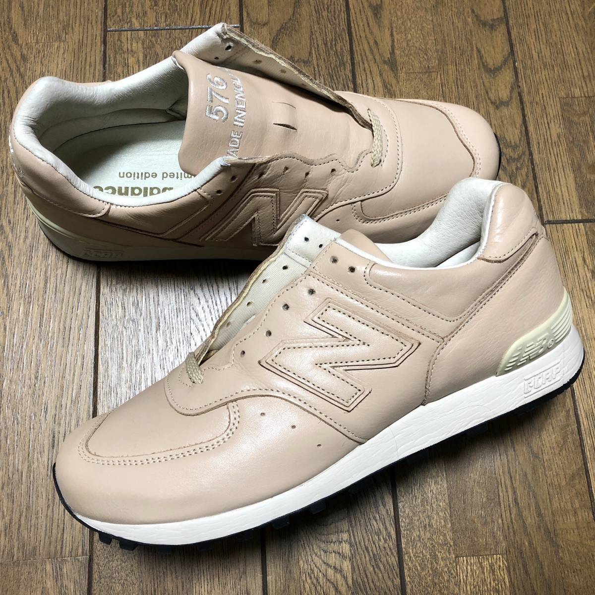 限定576足 20TH記念 NEW BALANCE LM576UKV VEG TAN ベジタブルタンニン