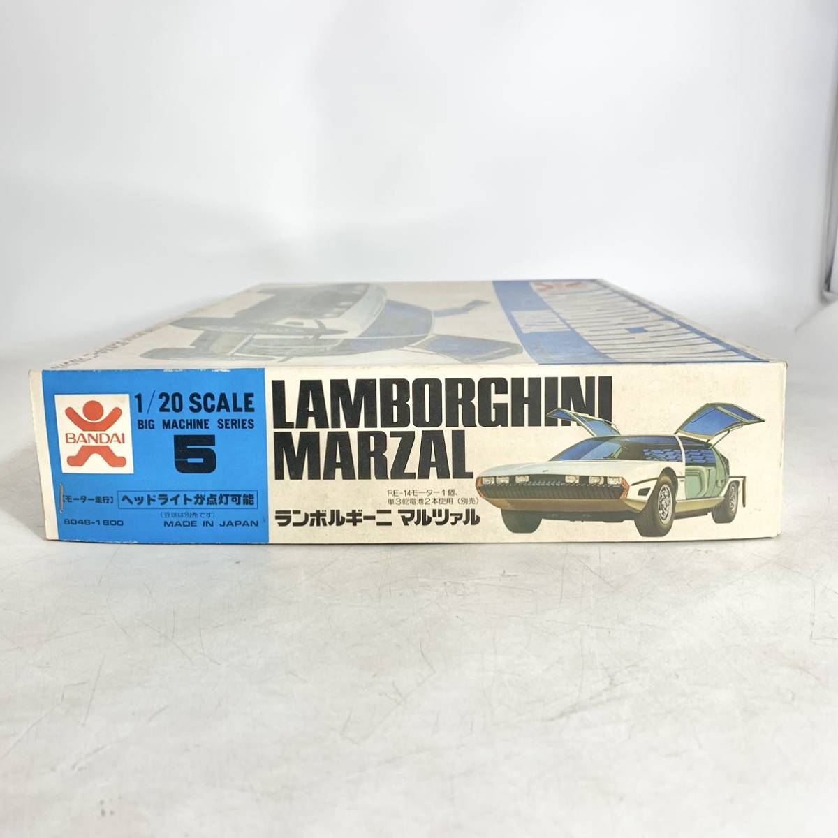  не собран Bandai 1/20 Lamborghini maru tsaruLAMBORGHINI MARZAL motor пробег пластиковая модель BANDAI 8048