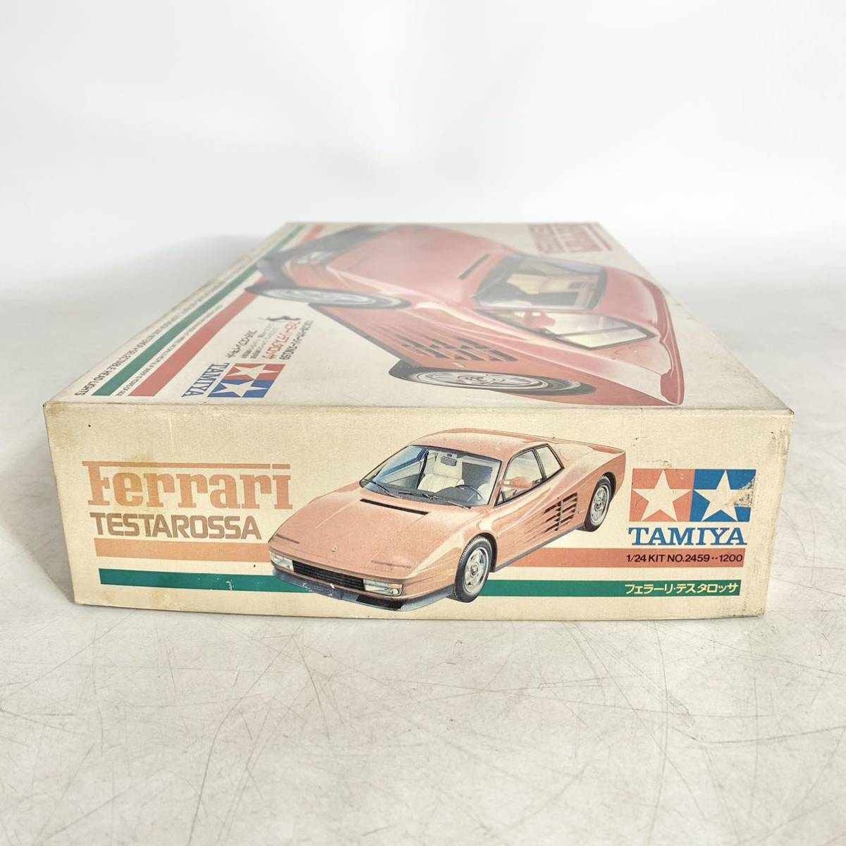 未組立 タミヤ 1/24 フェラーリ テスタロッサ Ferrari TESTAROSSA フルディスプレイキット プラモデル TAMIYA 2459_画像4
