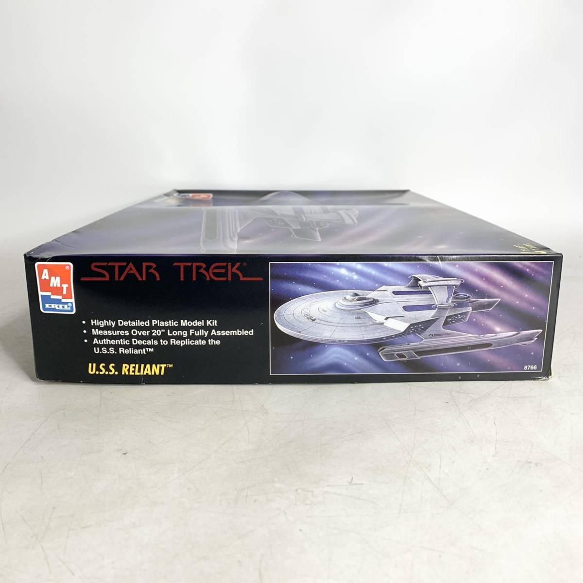 未組立 1/650 スタートレック U.S.S. リライアント モデルキット 宇宙船 STAR TREK U.S.S. RELIANT AMTERTL スキルレベル2 8766_画像4