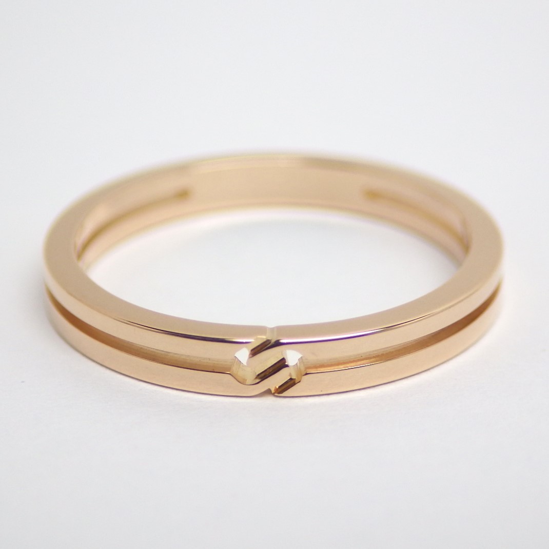 № 8 Gucci Gucci Infinity Japan Limited 750 Pink Gold Ring 18 Золото K18PG Knot