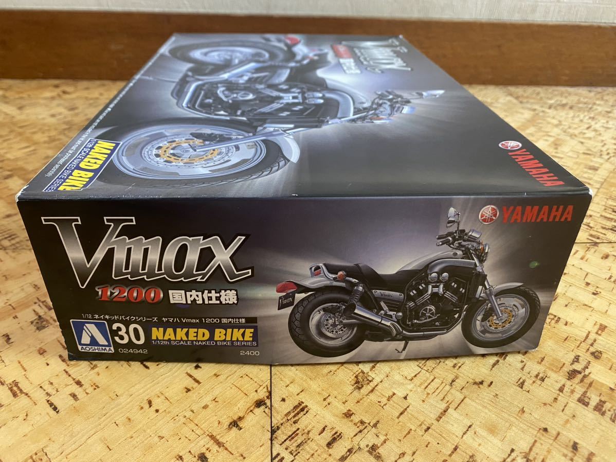  пластиковая модель * Aoshima Yamaha VMAX1200 внутренняя спецификация 1/12 нэйкед мотоцикл серии не собран 