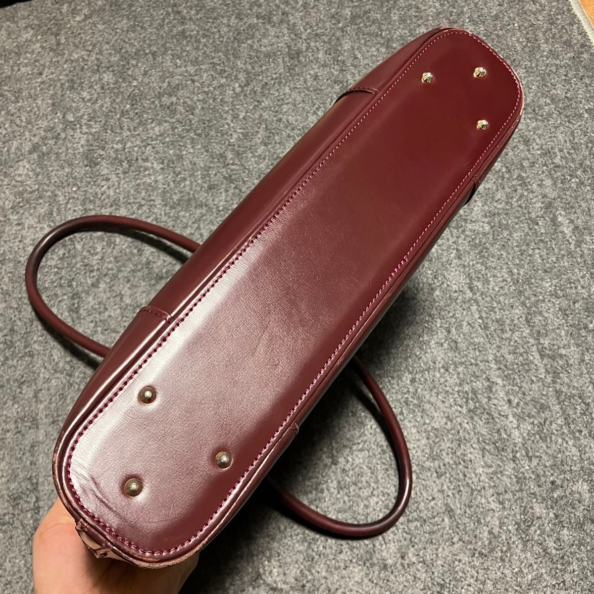 GINZA WAKO / ワコー / 銀座 和光】 トートバッグ ボルドー系 GINZA WAKO / ワコー / 銀座 和光】 トートバッグ ボルドー系