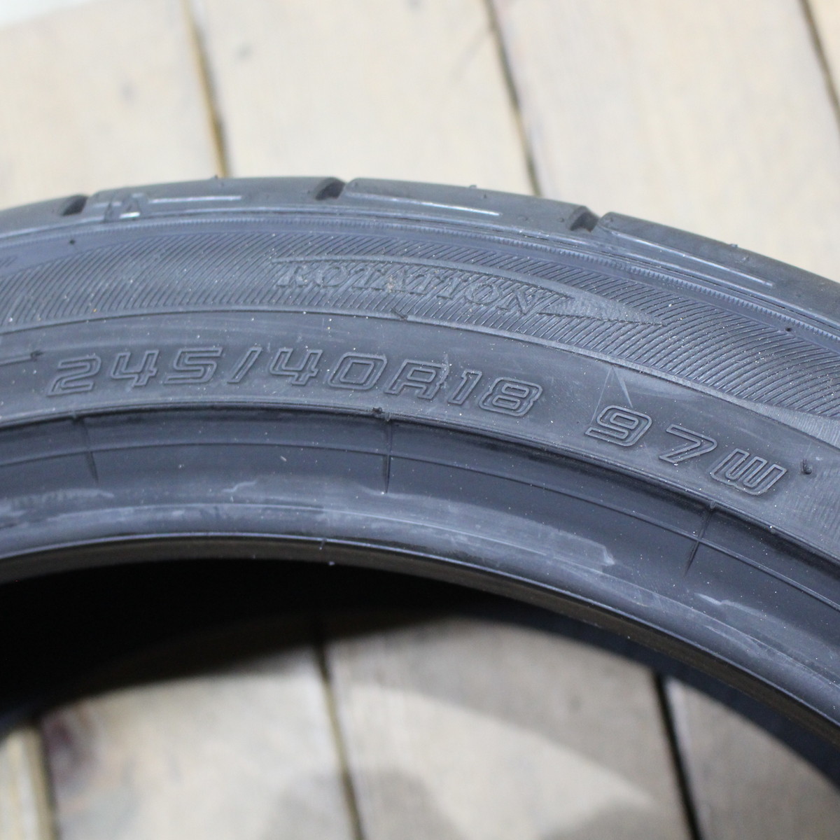 DUNLOP ダンロップ ディレッツァ DZ102 245/40R18 97W 新品 在庫品 4本SET インプレッサ WRX STI レヴォーグ アウディ A4 A5 TT 他_画像4