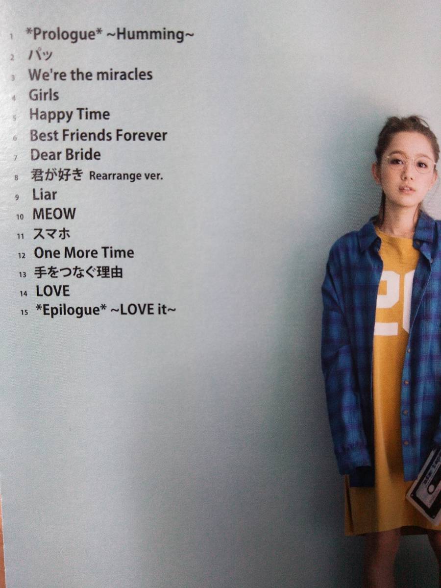 ヤフオク 西野カナ Love It 全15曲のアルバム パッ 手をつ