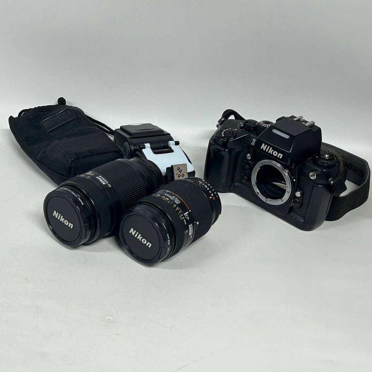 1円~【動作未確認】ニコン Nikon F4 AF NIKKOR 35-70mm 1:2.8 70-210mm 1:4-5.6 D 一眼レフ フィルムカメラ レンズ 付属品あり G151704_画像1