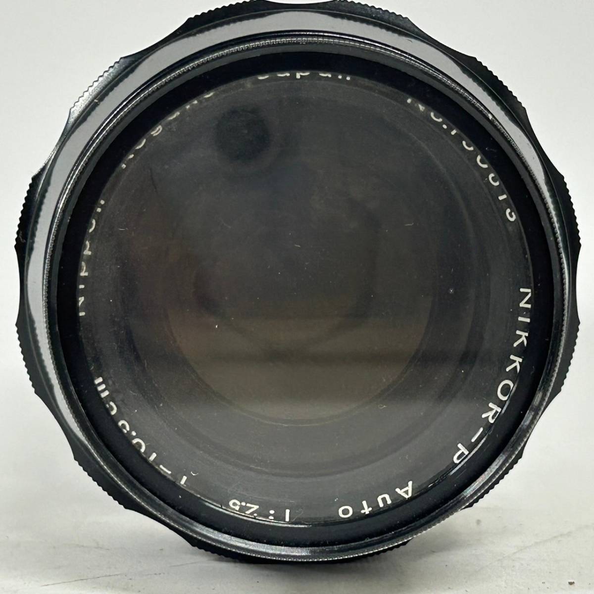 1円~【動作未確認】ニコン Nikon NIKKOR-P Auto 1:2.5 f=10.5cm 一眼カメラ用 単焦点レンズ 付属品あり G151696_画像3