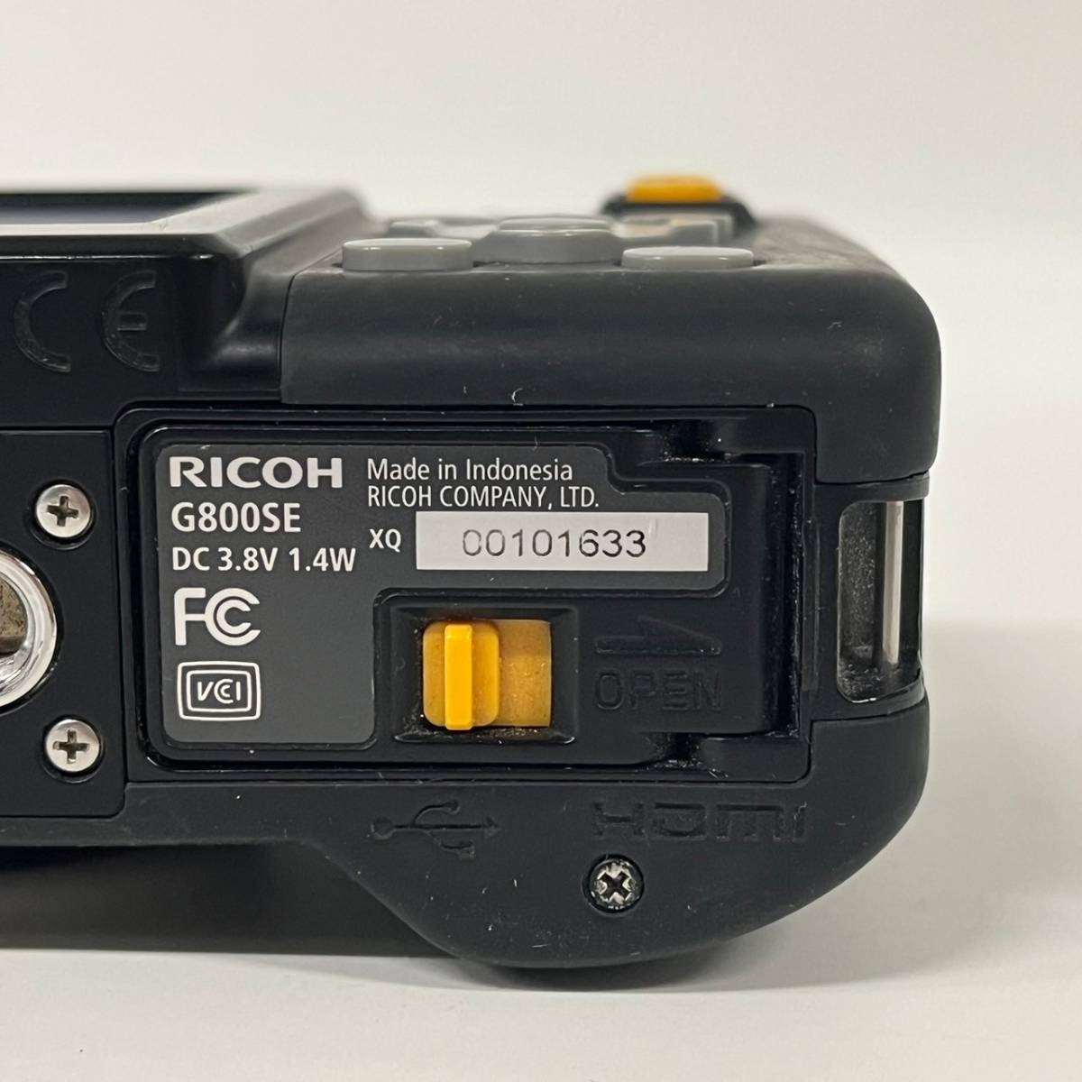 1円~【通電確認済】リコー RICOH G800SE ZOOM LENS f=5-25 1:3.5-5.5 コンパクトデジタルカメラ 付属品あり G122419_画像9