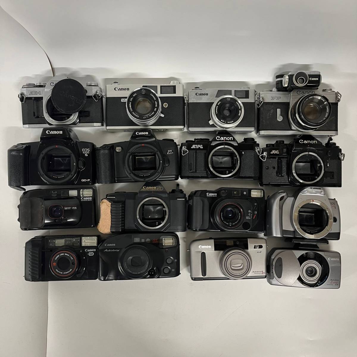 1円~【16点】キャノン Canon コンパクト 一眼レフ フィルムカメラ