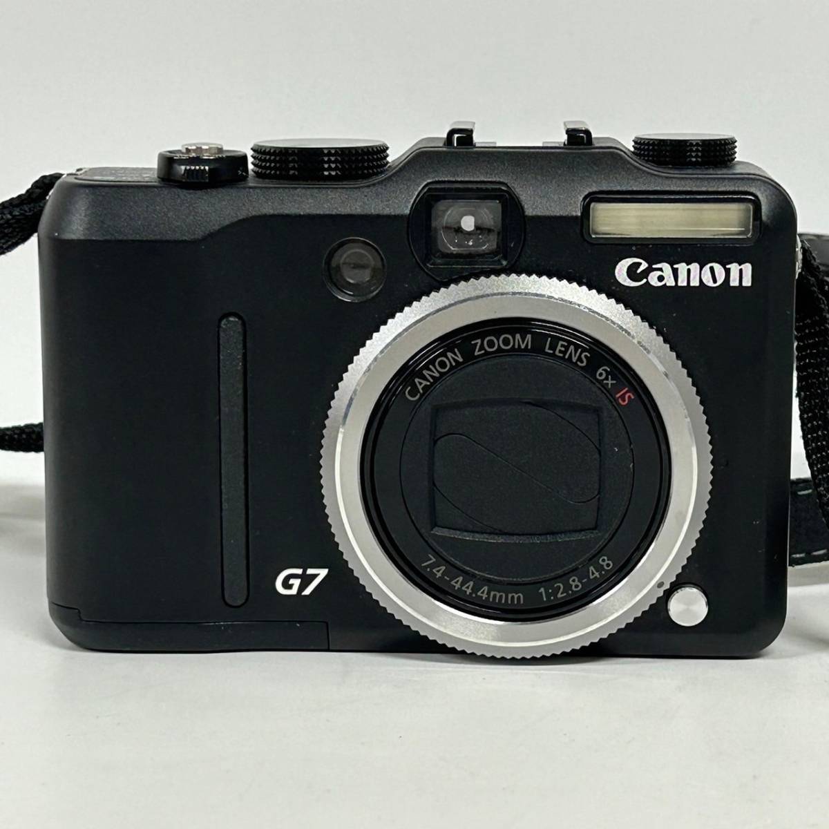  1円~【現状品】キャノン Canon Power Shot G7 CANON ZOOM LENS 6× IS 7.4-44.4mm 1:2.8-4.8 コンパクトデジタルカメラ ブラック G122189_画像2