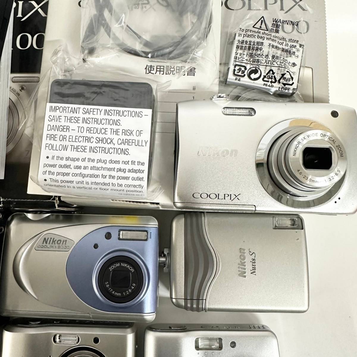 1円~【13点】ニコン Nikon クールピック COOLPIX コンパクトデジタルカメラ まとめ売り 全品バッテリー付き 付属品あり 同梱不可 TM_画像3