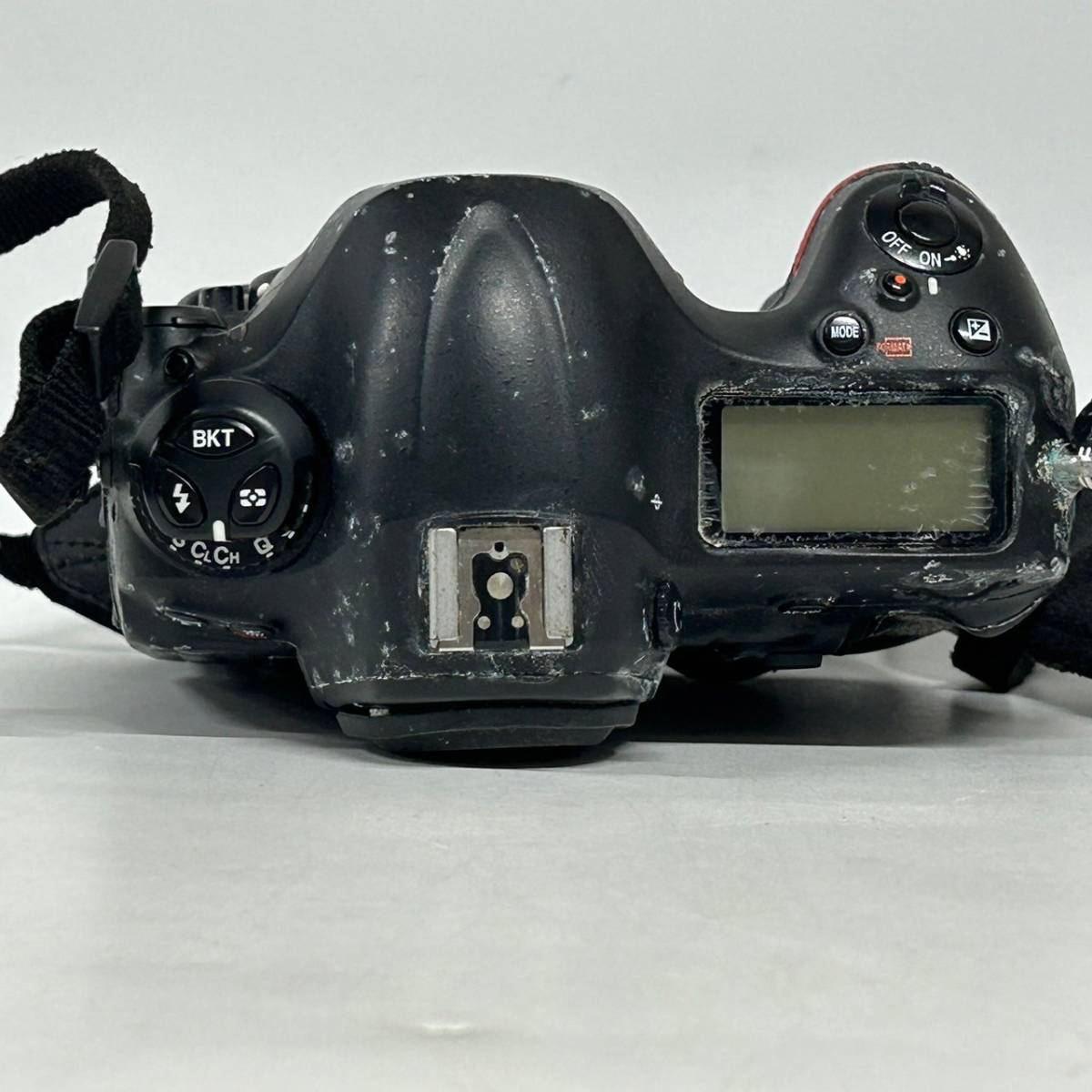 1円~【動作未確認】ニコン Nikon DIGITAL CAMERA D4 デジタル一眼レフカメラ ボディ ストラップ付き G101434_画像6