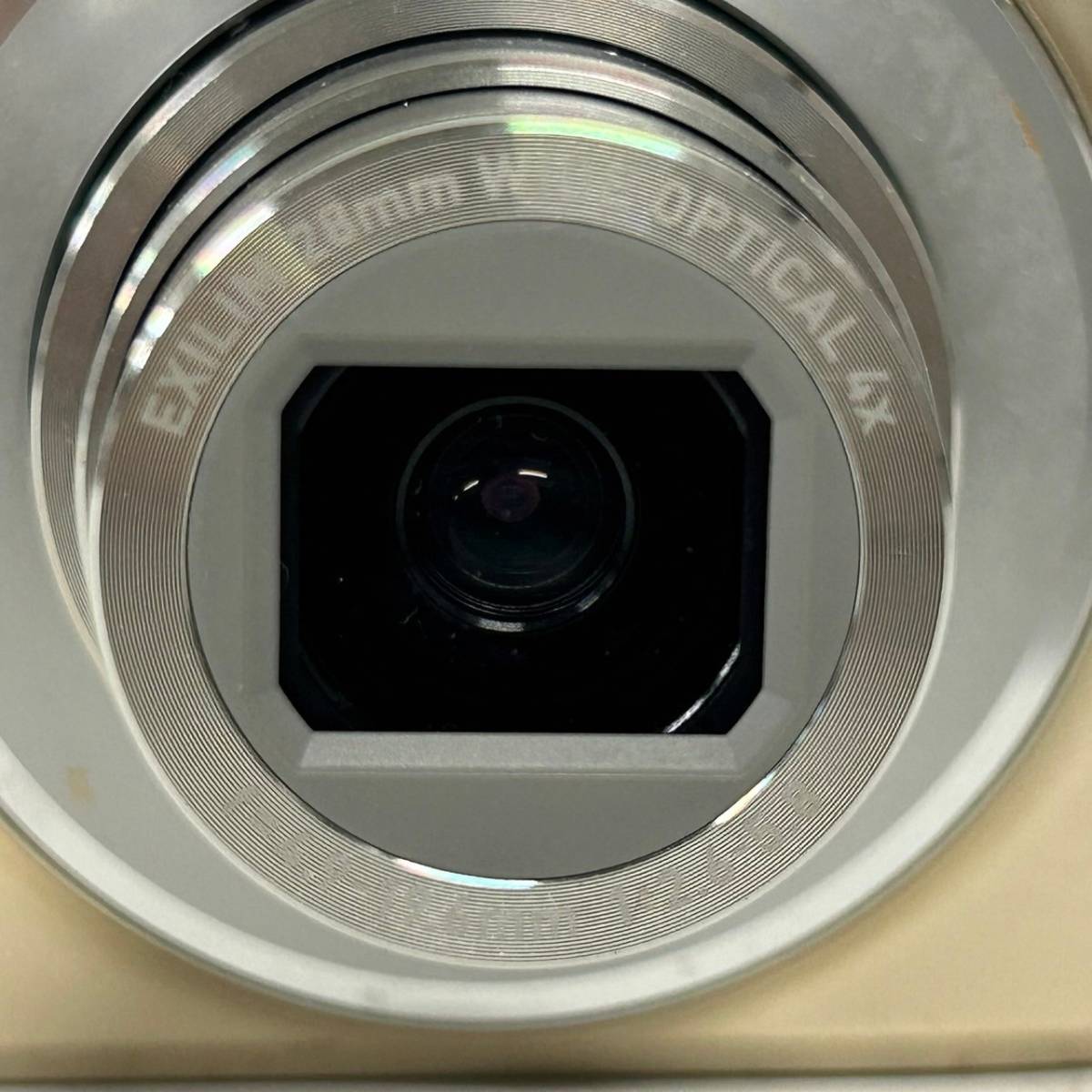 1円~【通電確認済】カシオ CASIO EXILM EX-Z400 28mm WIDE OPTICAL 4× f=4.9-19.6mm 1:2.6-5.8 コンパクトデジタルカメラ G101638_画像3