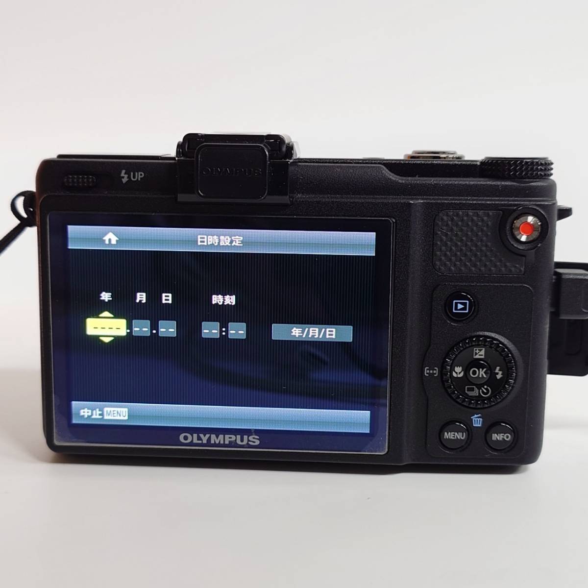 1円~【通電確認済】オリンパス OLYMPUS XZ-1 i.ZUIKO DIGITAL 4× WIDE OPTICAL ZOOM ED 6-24mm 1:1.8-2.5 デジタルカメラ G101635_画像6