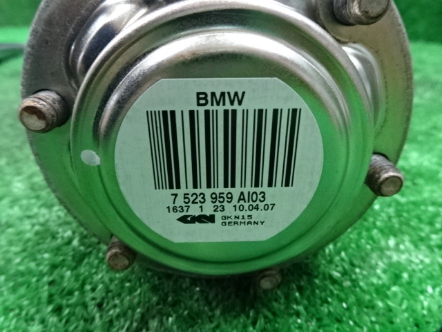 *BMW E87 116i 1 series *UE16 2007 year * left rear drive shaft * right steering wheel car gong car immediately shipping 