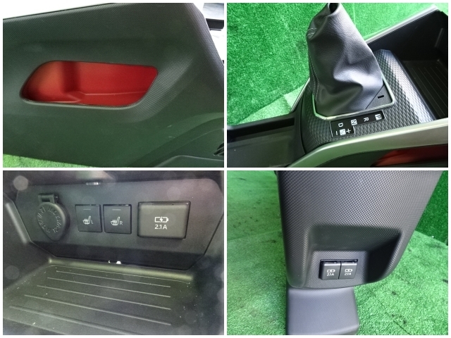 ☆RAIZE トヨタ ライズ Z A200A R2年式 センターコンソールボックス シートヒータースイッチ シフトパネル_画像3