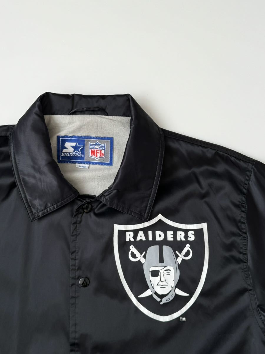 Bibian 比比昂 - STARTER レイダース コーチジャケット NFL Bibian 比比昂 - STARTER レイダース コーチジャケット NFL