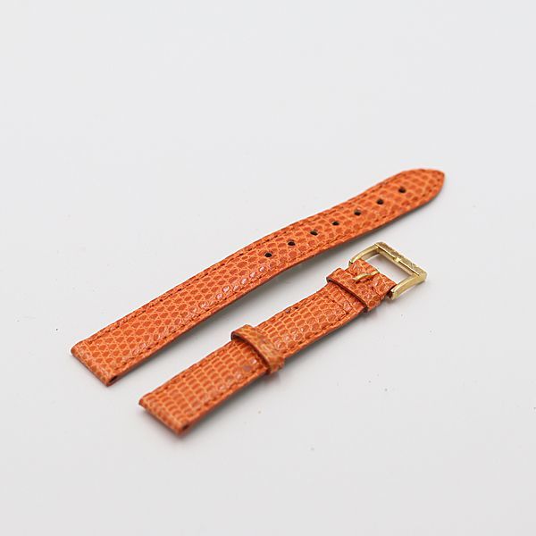 1円 ディオール 純正ベルト オレンジカラー 14ｍｍ用 NSK レディース腕時計 JNM 2000000_画像1