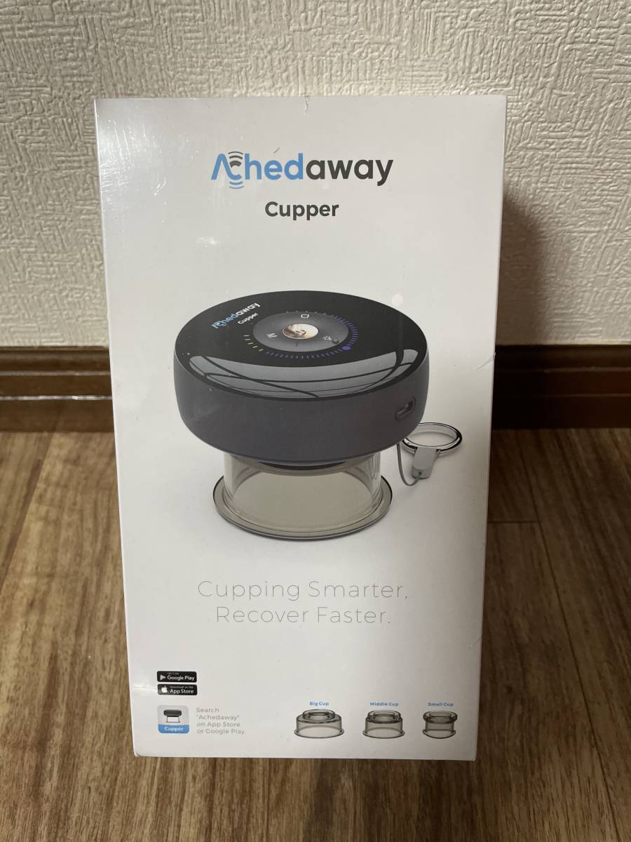 新品未開封 Achedaway Cupper Cupping Smarter Recover Faster カッピング治療_画像1