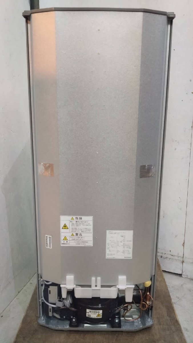 【大阪/岸和田発 格安自社便】AQUA 2ドア冷凍冷蔵庫 AQR-J13K（S）126L 2021年製/耐熱トップテーブル 大容量フリーザー フリーケース(2)_画像8